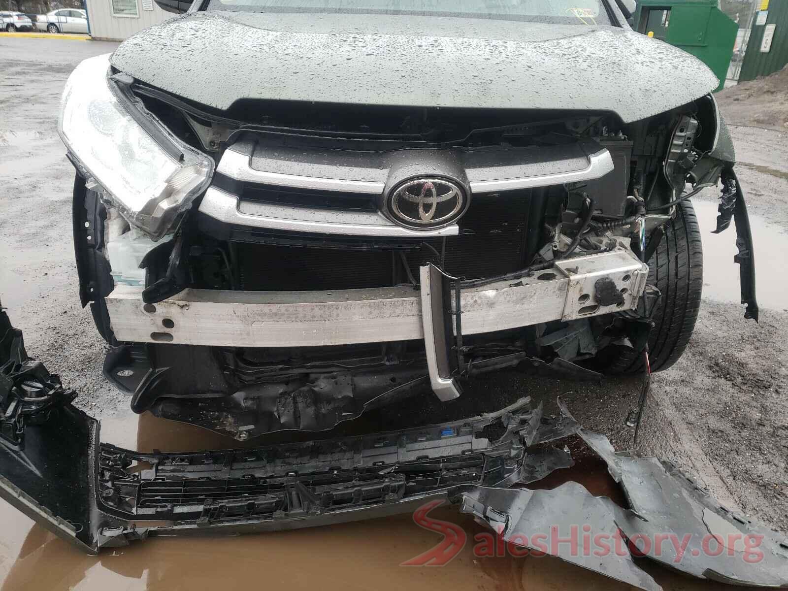 5TDBZRFH0HS380224 2017 TOYOTA HIGHLANDER