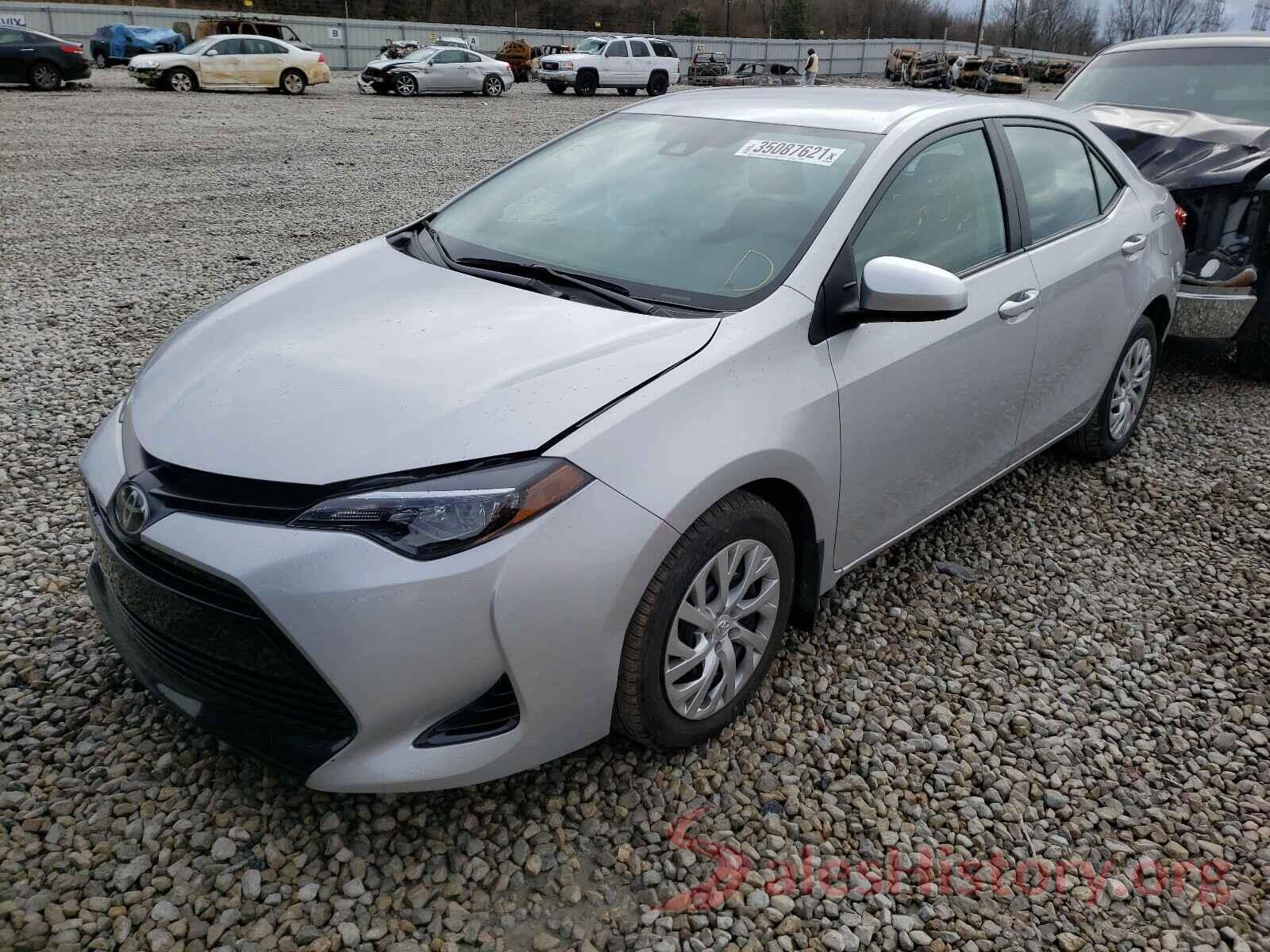 2T1BURHE2KC129884 2019 TOYOTA COROLLA