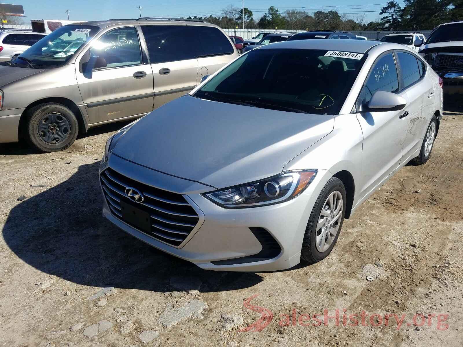 5NPD74LF0HH172029 2017 HYUNDAI ELANTRA