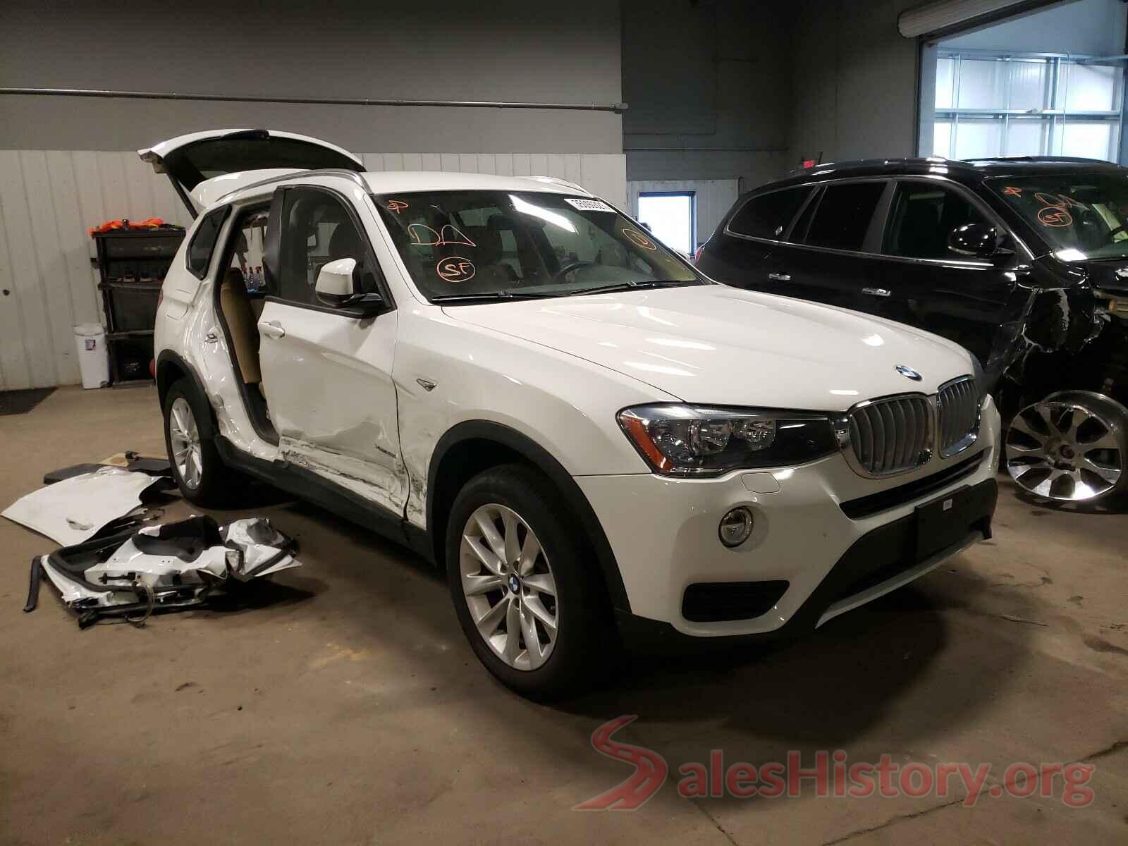 5UXWX9C50H0T08779 2017 BMW X3