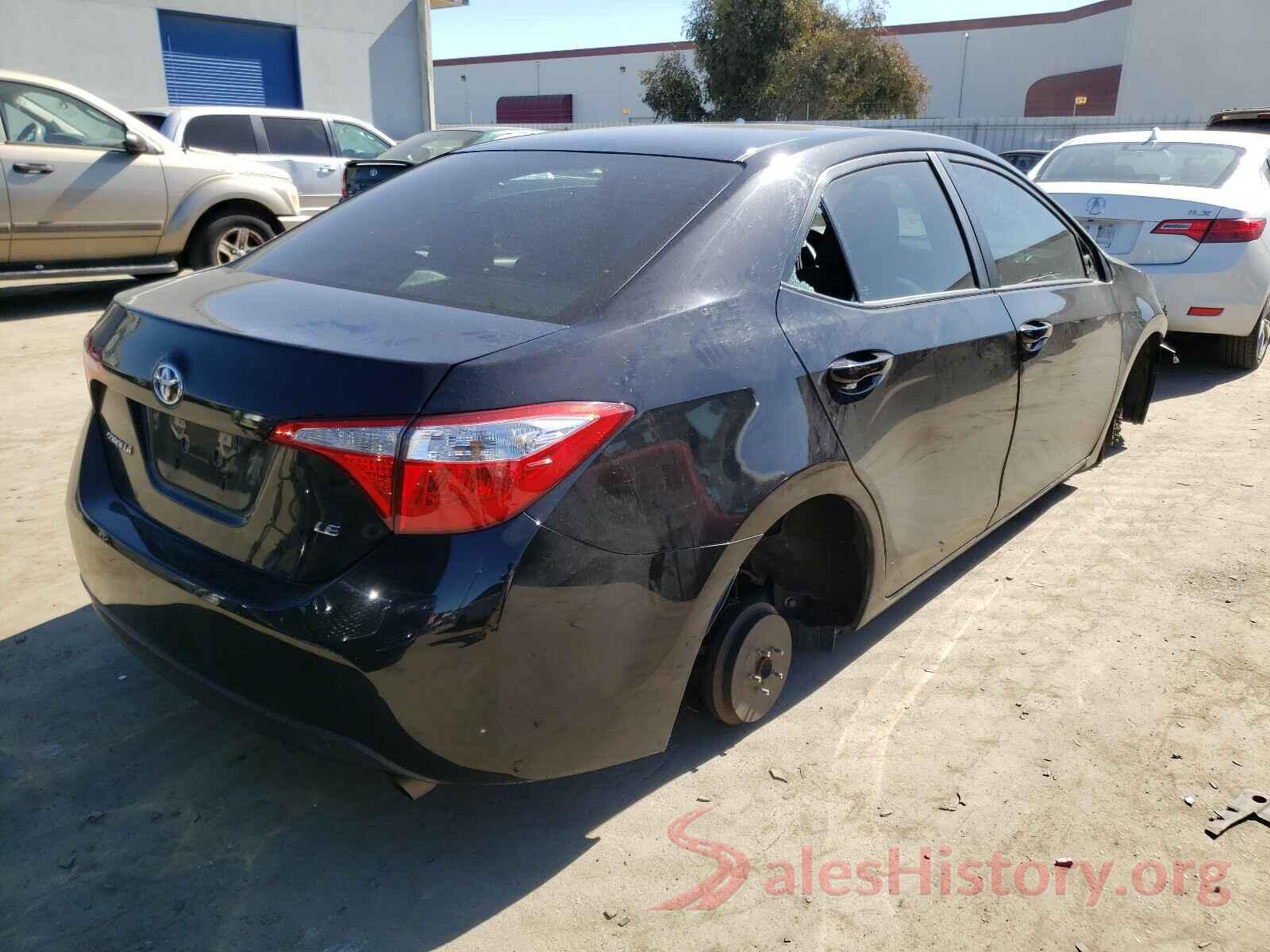 5YFBURHE6GP490705 2016 TOYOTA COROLLA