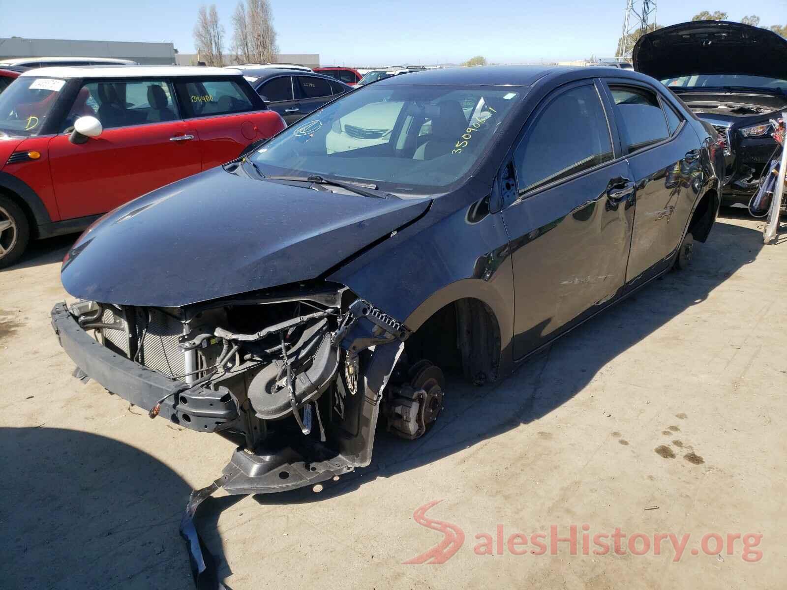 5YFBURHE6GP490705 2016 TOYOTA COROLLA