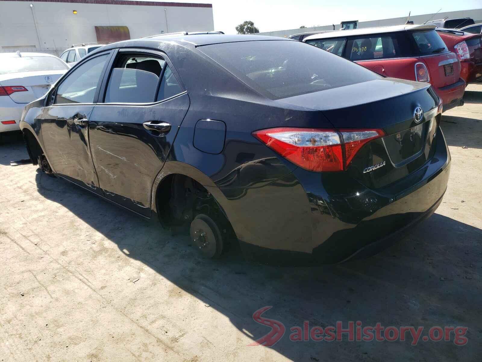 5YFBURHE6GP490705 2016 TOYOTA COROLLA