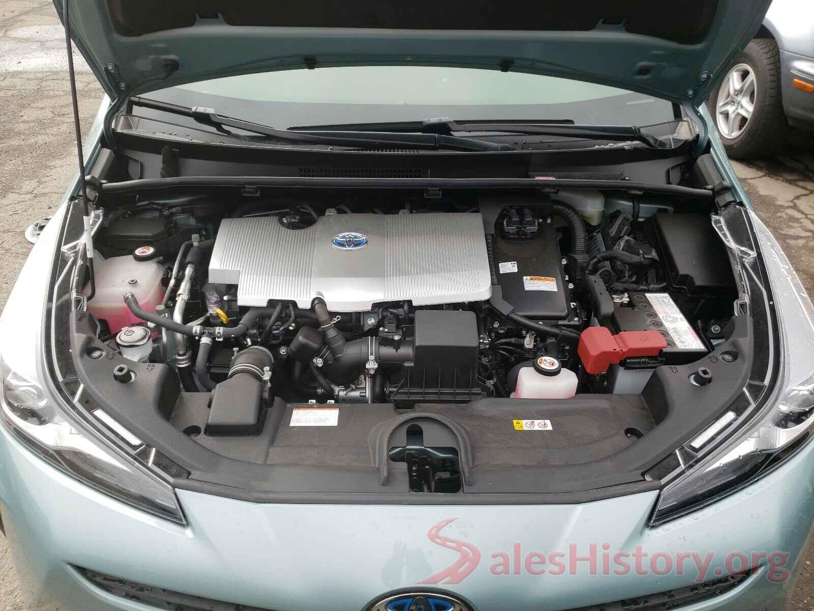 JTDKARFU2K3093058 2019 TOYOTA PRIUS