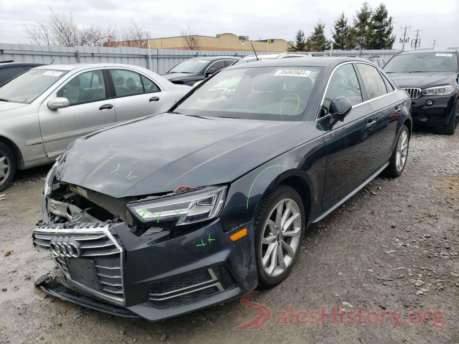 WAUBNAF49JA028009 2018 AUDI A4