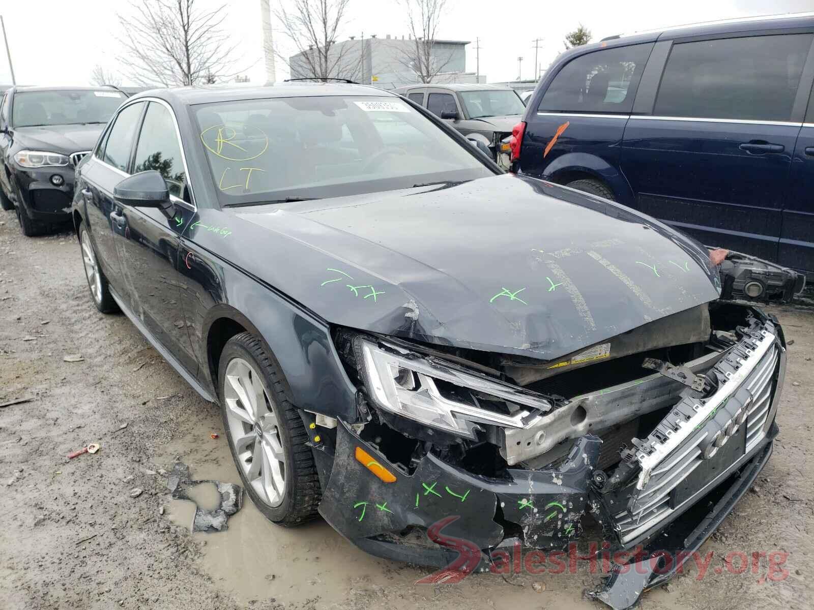 WAUBNAF49JA028009 2018 AUDI A4