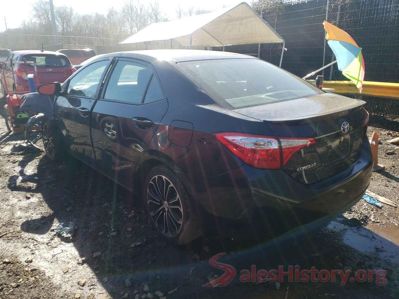 2T1BURHE4GC592116 2016 TOYOTA COROLLA