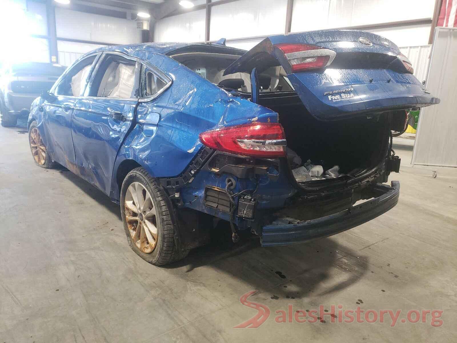 3FA6P0HD3KR101930 2019 FORD FUSION