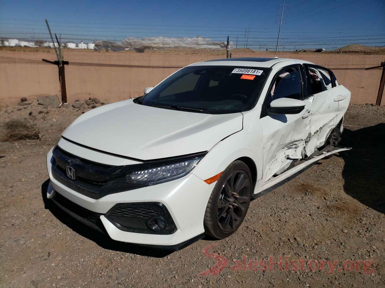 SHHFK7H92JU203750 2018 HONDA CIVIC