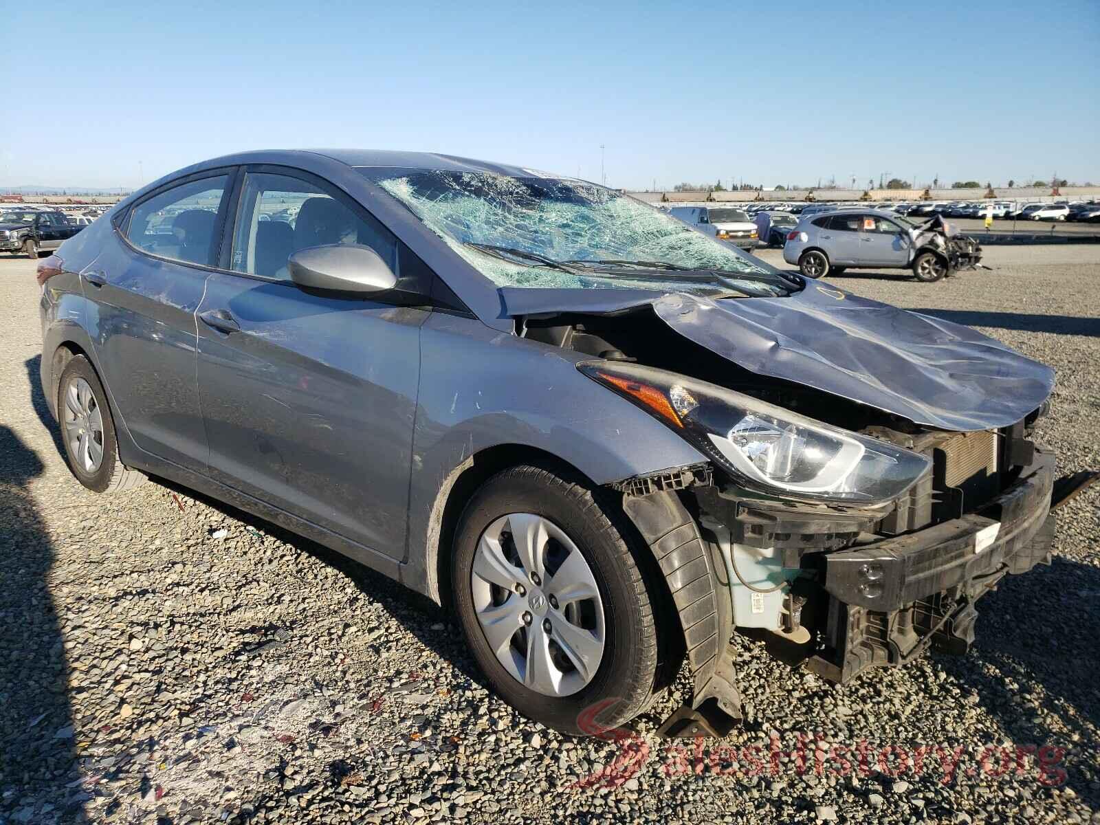 5NPDH4AE7GH739438 2016 HYUNDAI ELANTRA