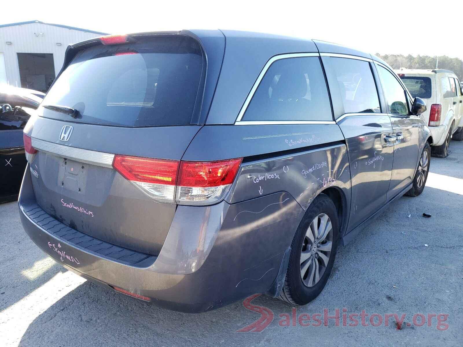 5FNRL5H62FB121949 2015 HONDA ODYSSEY