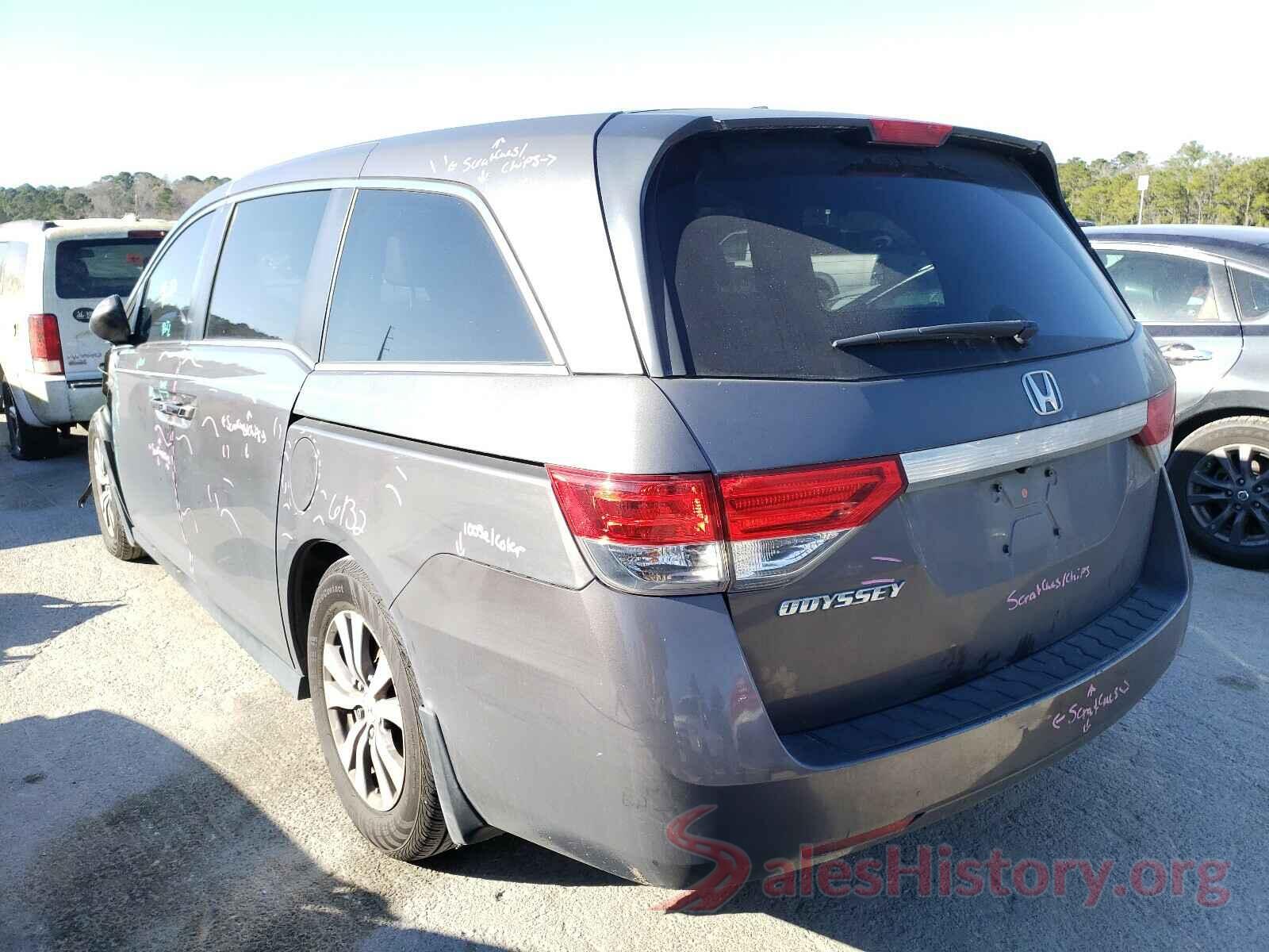 5FNRL5H62FB121949 2015 HONDA ODYSSEY