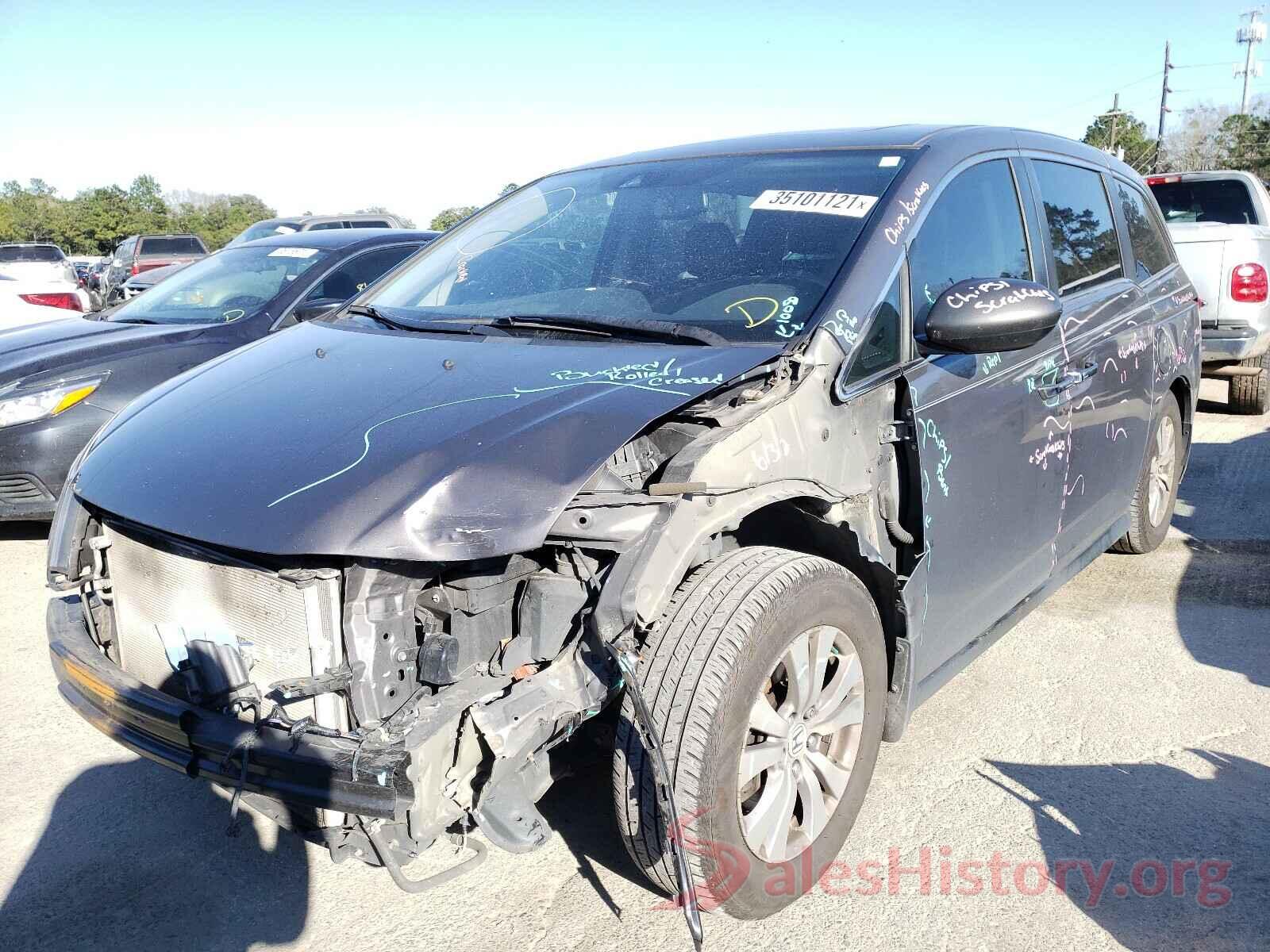 5FNRL5H62FB121949 2015 HONDA ODYSSEY