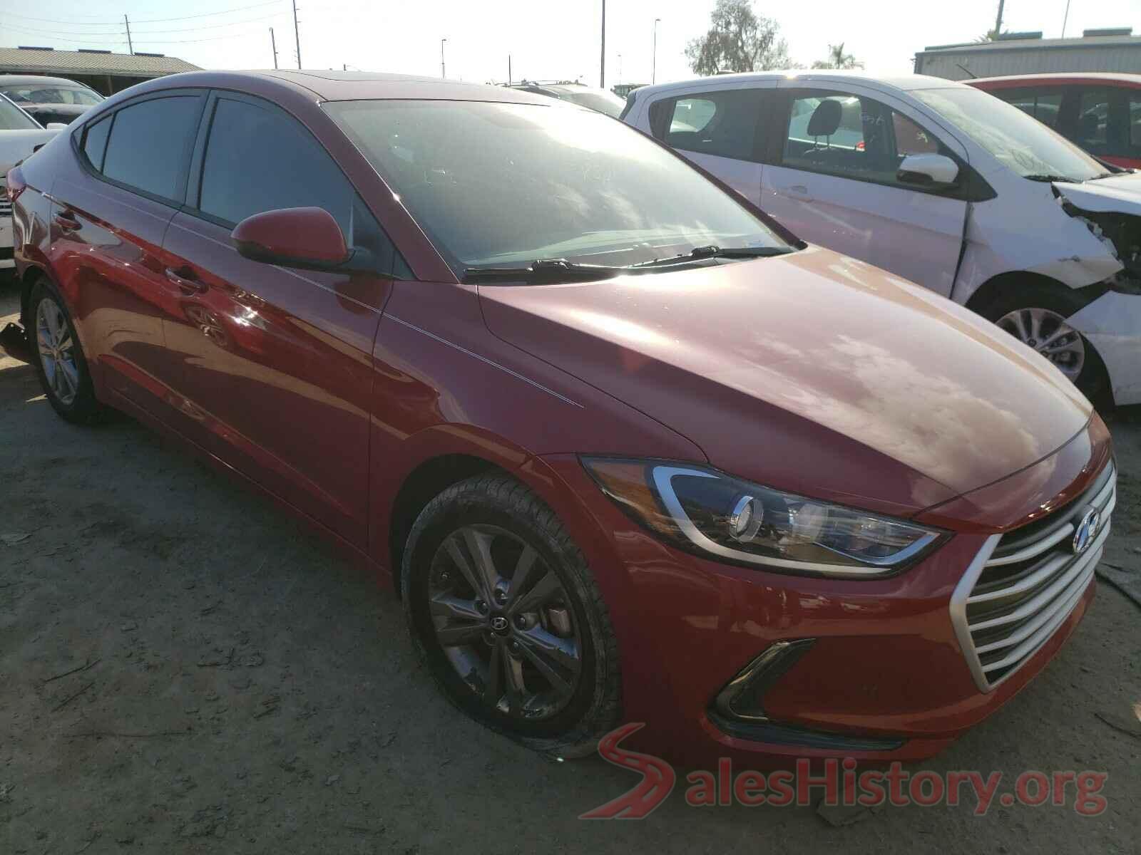 KMHD84LF9HU248619 2017 HYUNDAI ELANTRA