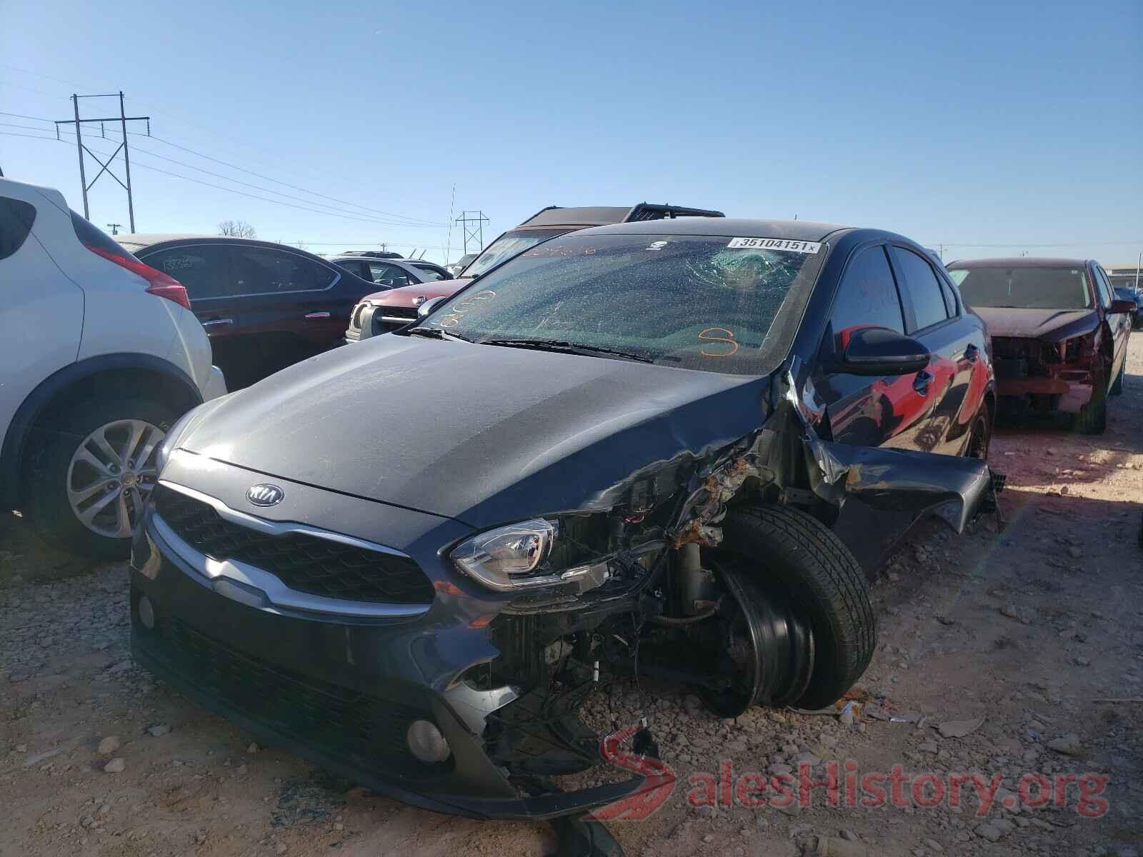 3KPF24AD6KE009616 2019 KIA FORTE