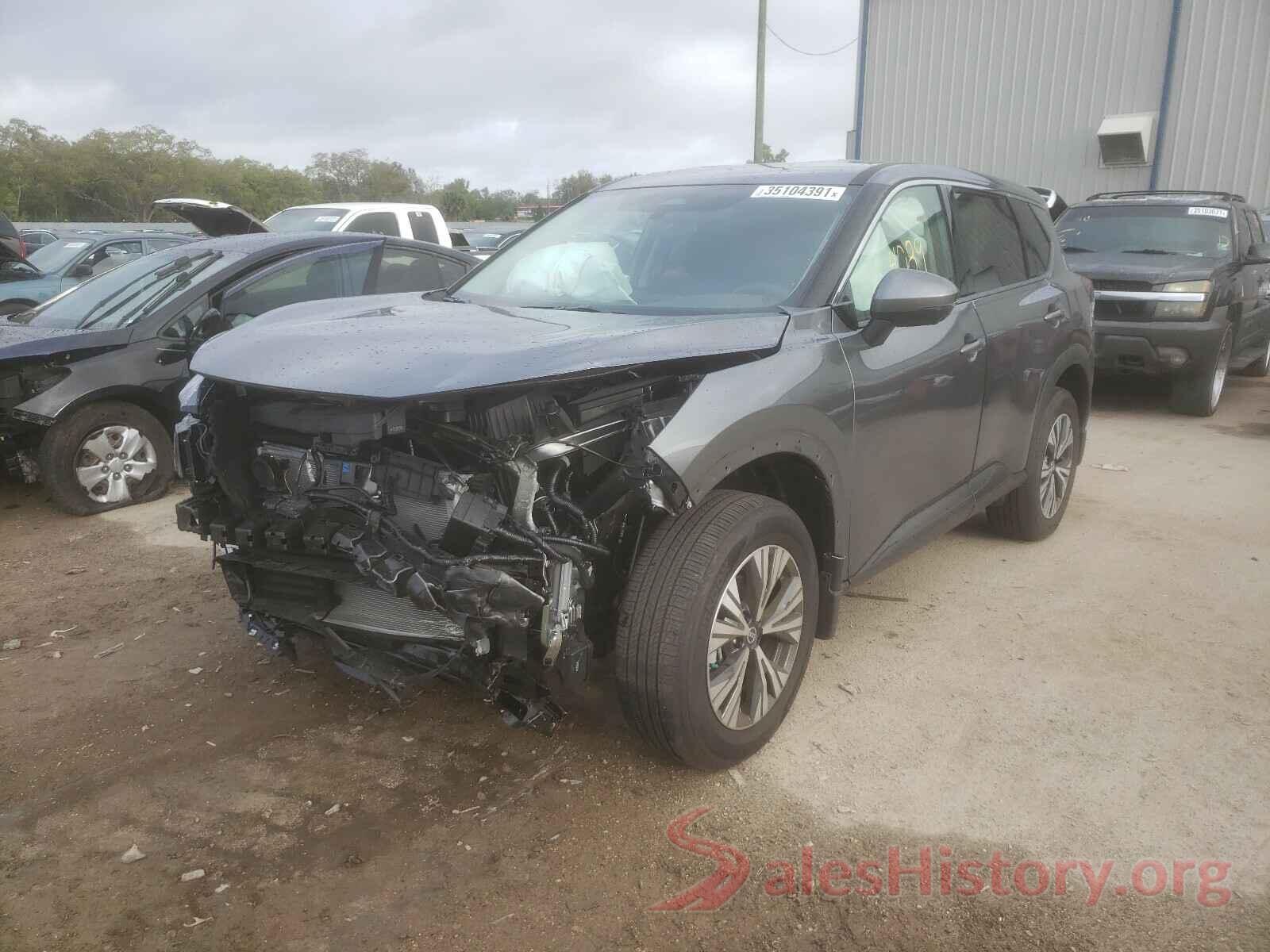 5N1AT3BB0MC673298 2021 NISSAN ROGUE