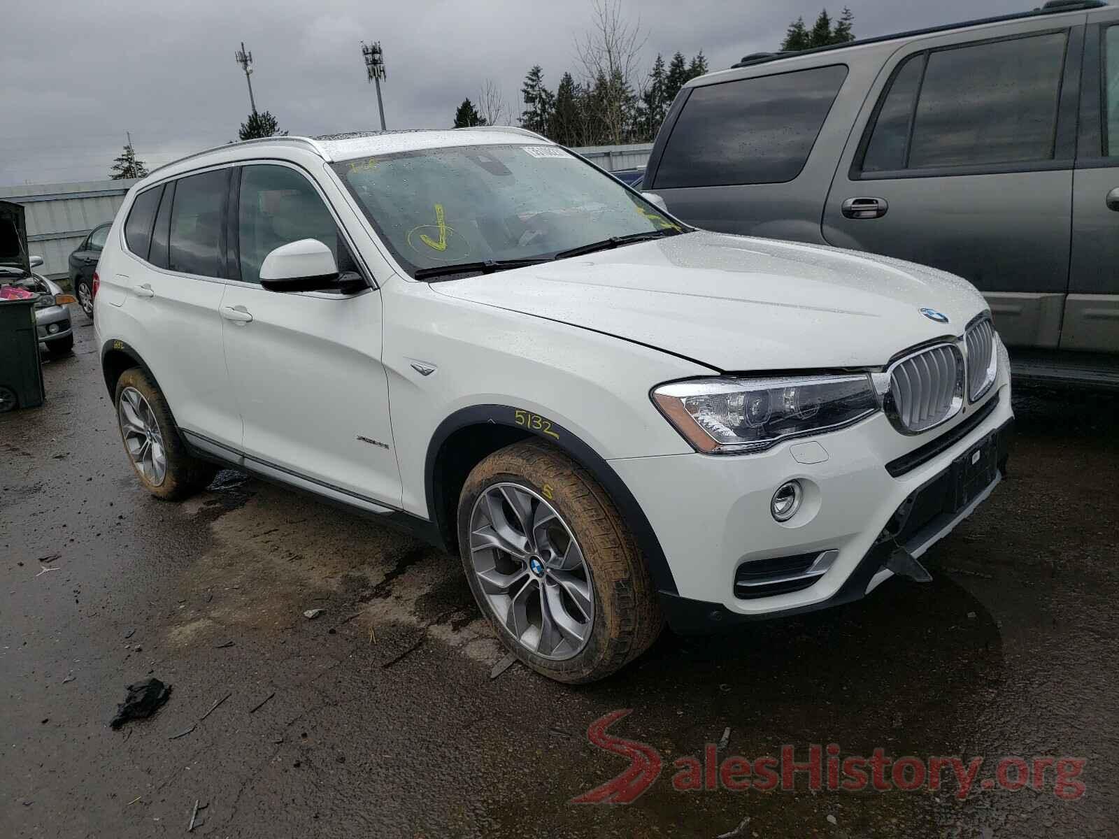 5UXWX9C58G0D88382 2016 BMW X3