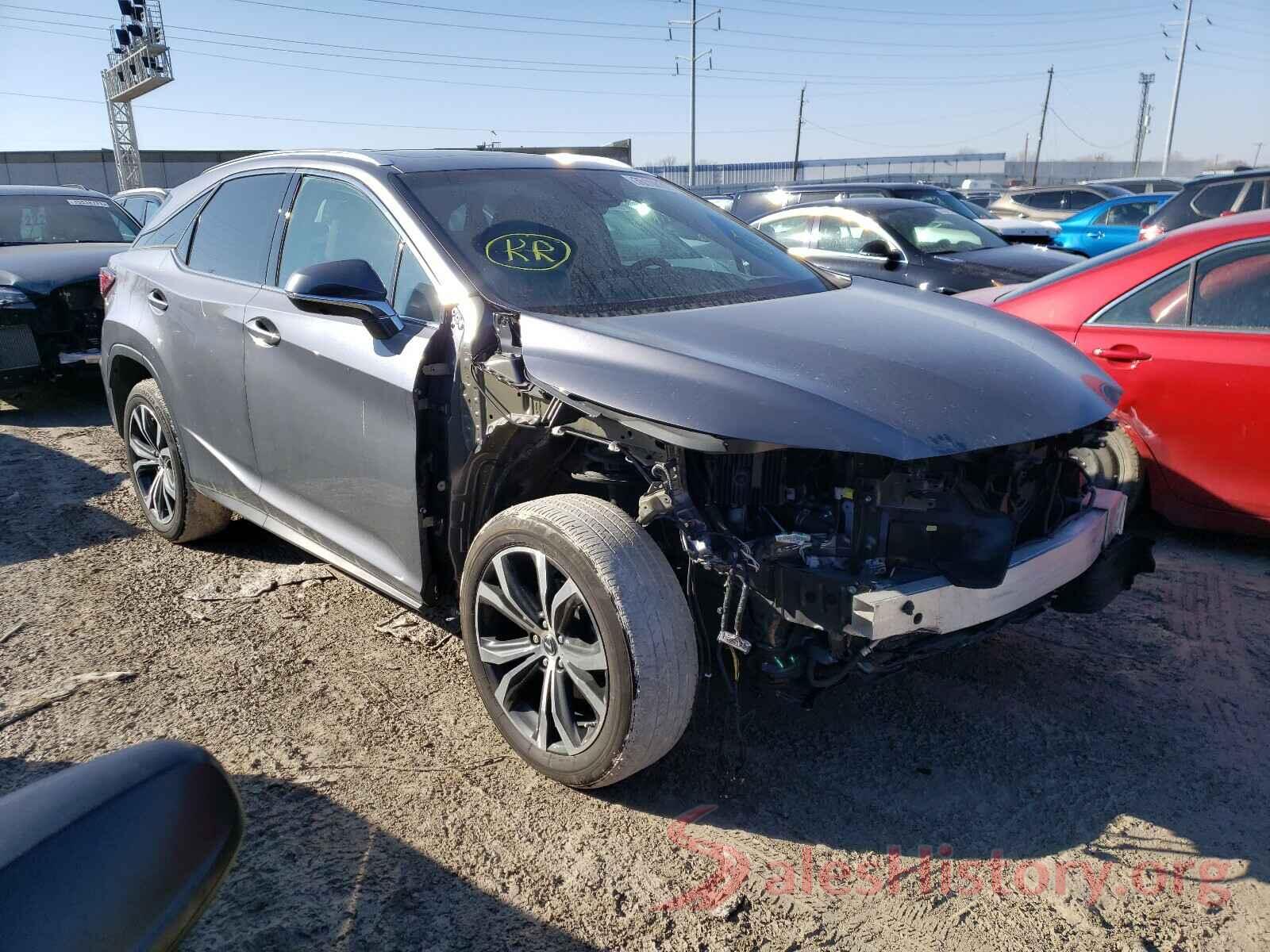 2T2BZMCAXJC167527 2018 LEXUS RX350