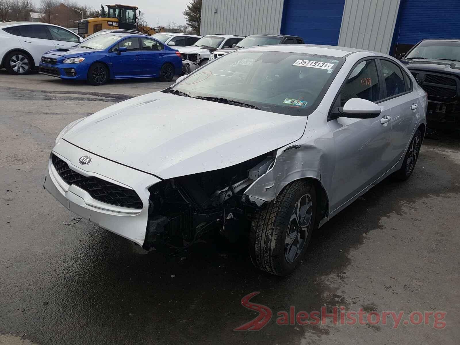 3KPF24AD3LE170636 2020 KIA FORTE