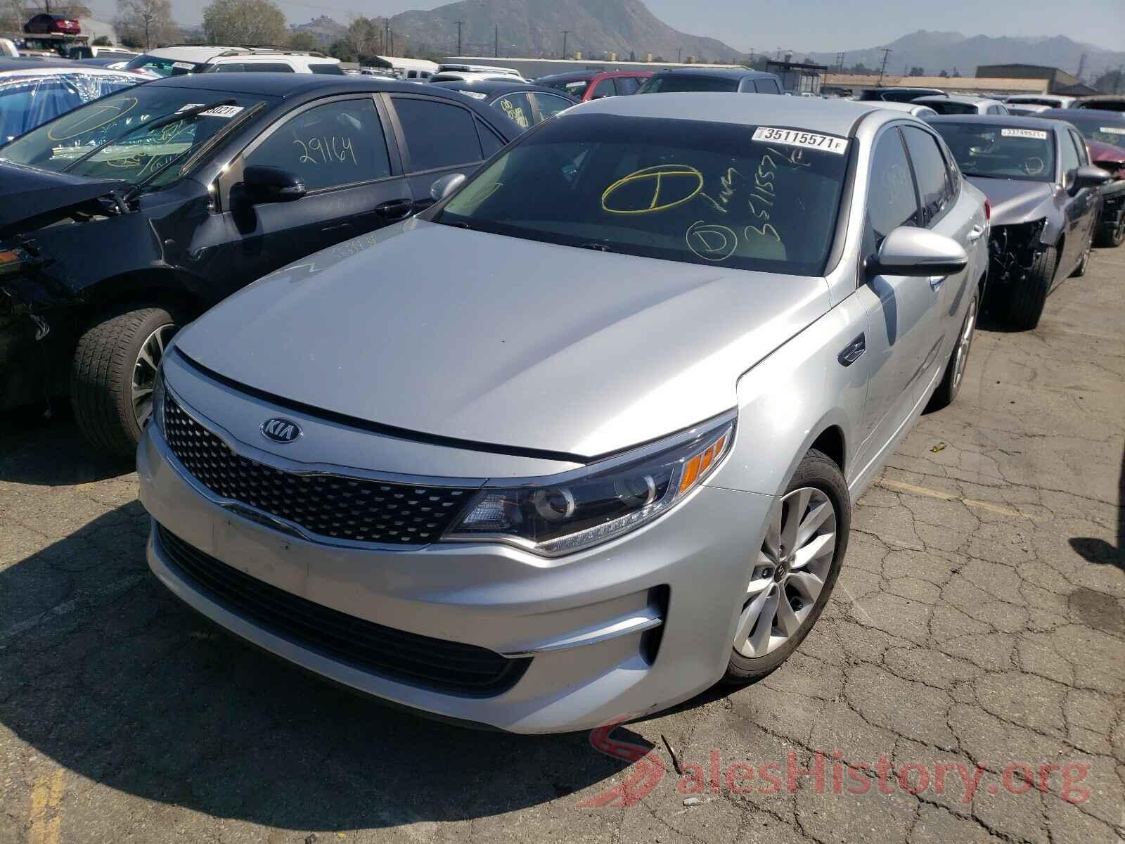 5XXGU4L30GG120809 2016 KIA OPTIMA