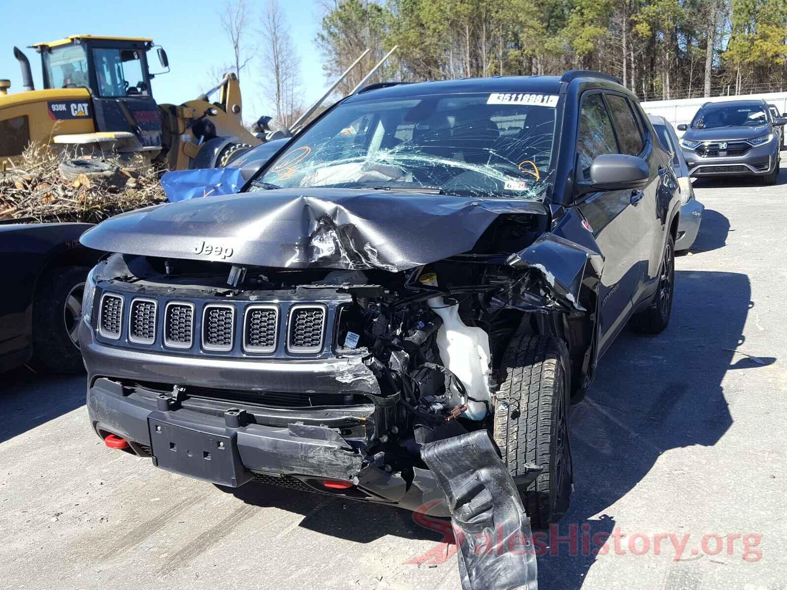 3C4NJDDB0KT721723 2019 JEEP COMPASS