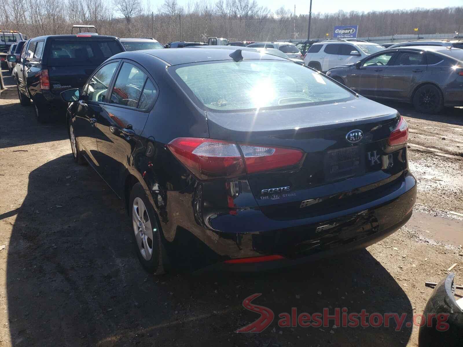 KNAFK4A65G5475846 2016 KIA FORTE