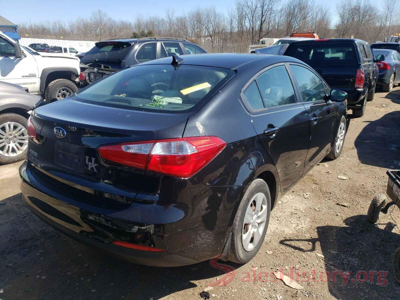 KNAFK4A65G5475846 2016 KIA FORTE