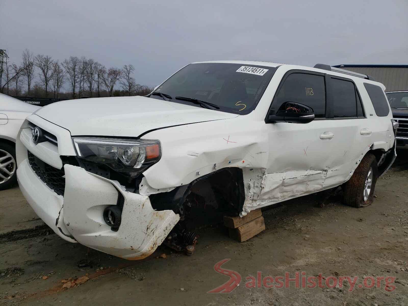 JTENU5JRXM5891262 2021 TOYOTA 4RUNNER