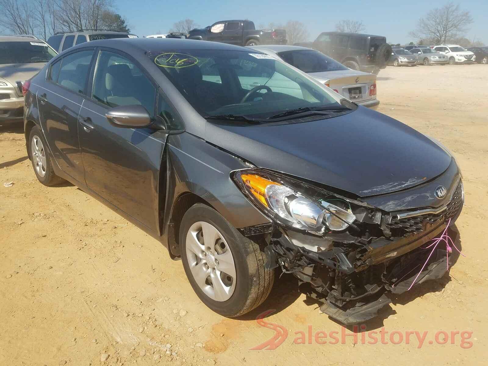 KNAFX4A67G5518567 2016 KIA FORTE