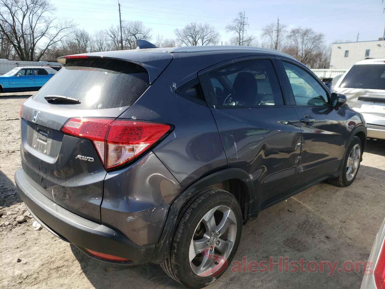 3CZRU6H72GM764224 2016 HONDA HR-V