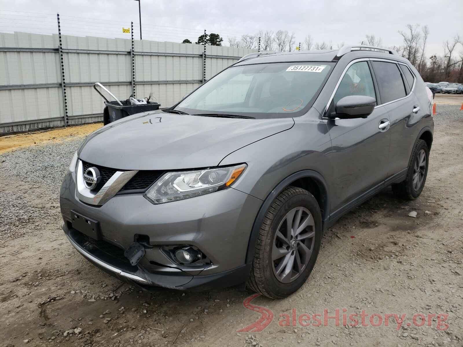 5N1AT2MV9GC795745 2016 NISSAN ROGUE