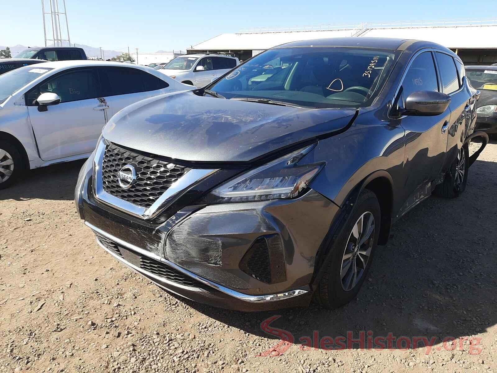 5N1AZ2AJXLN125667 2020 NISSAN MURANO