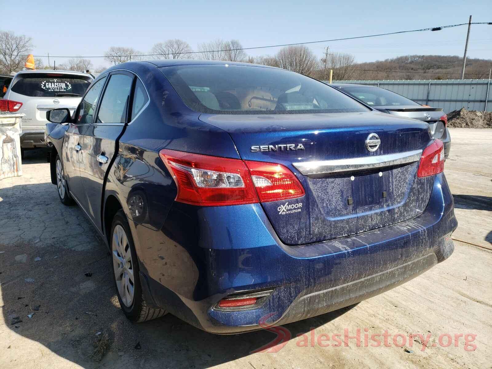 3N1AB7AP0KY273969 2019 NISSAN SENTRA