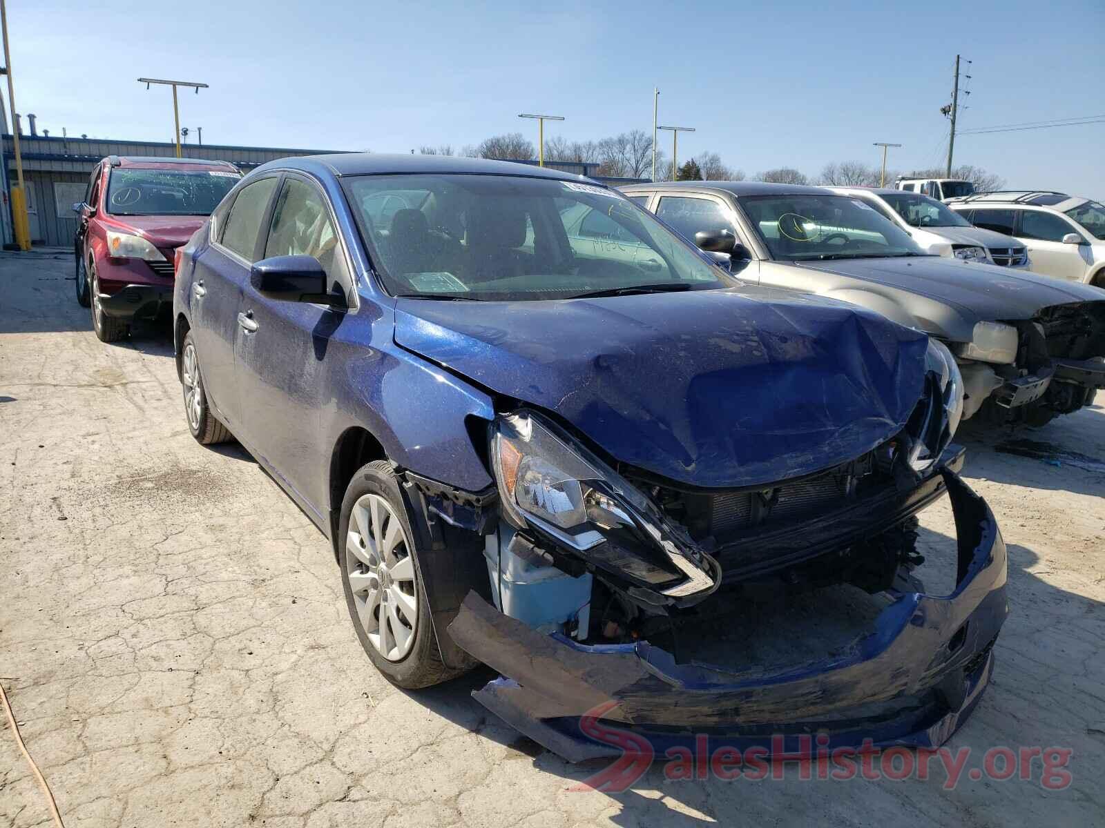 3N1AB7AP0KY273969 2019 NISSAN SENTRA