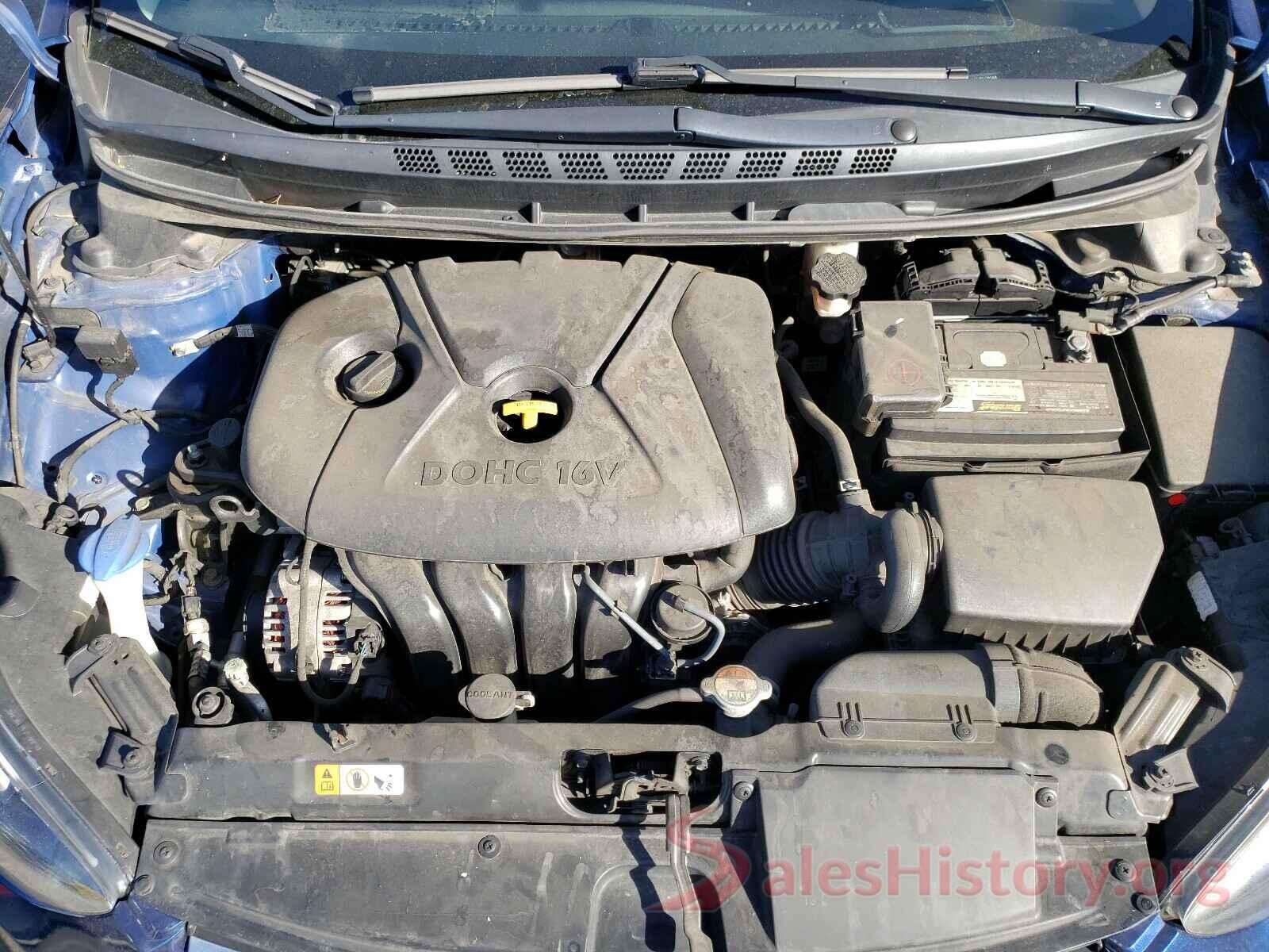 5NPDH4AE4GH702685 2016 HYUNDAI ELANTRA