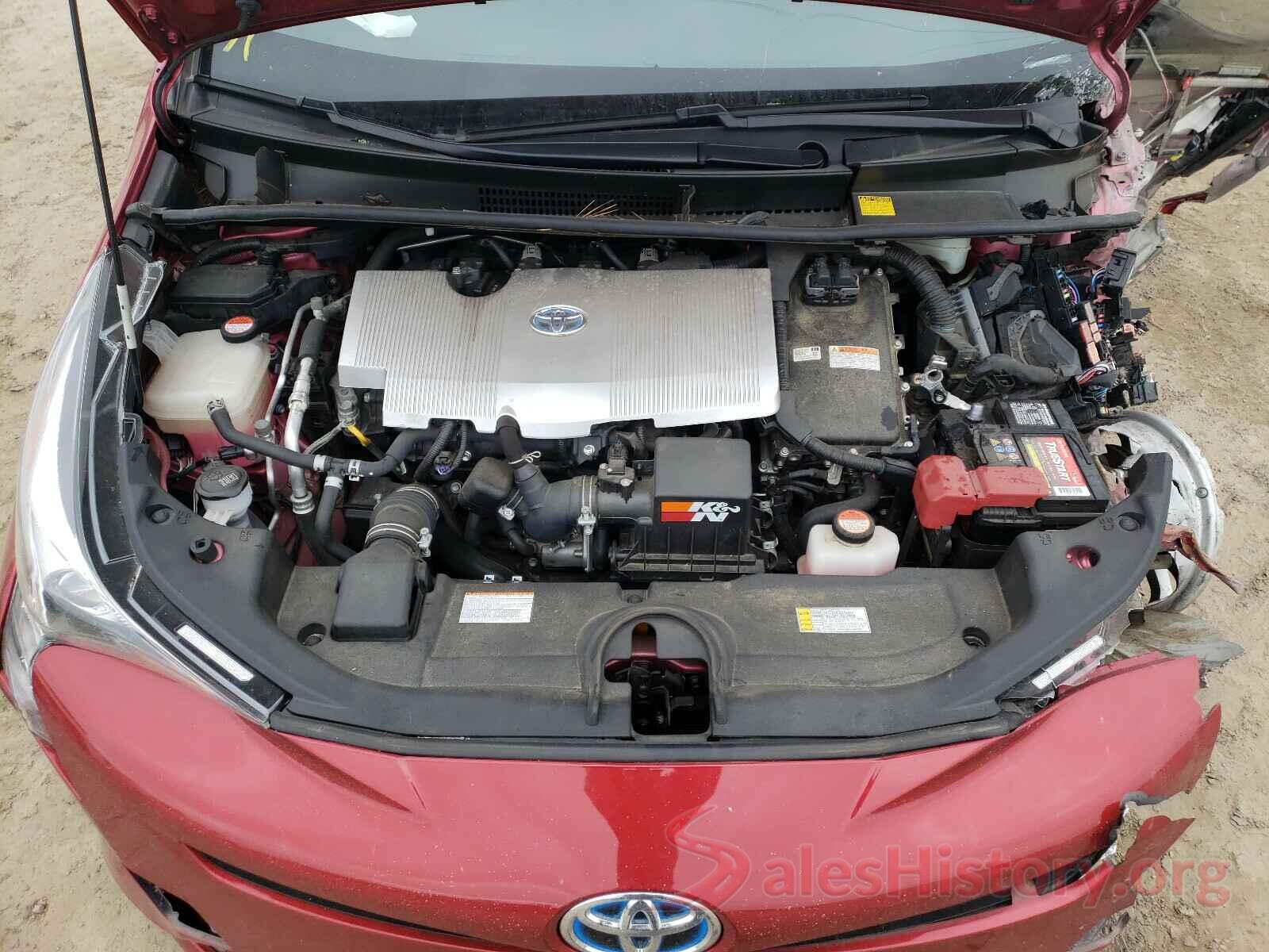 JTDKARFU1G3512699 2016 TOYOTA PRIUS