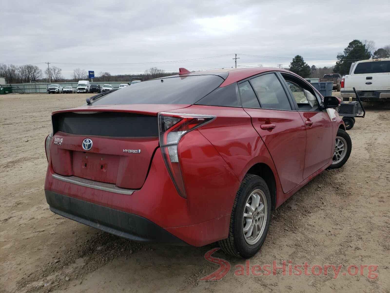 JTDKARFU1G3512699 2016 TOYOTA PRIUS