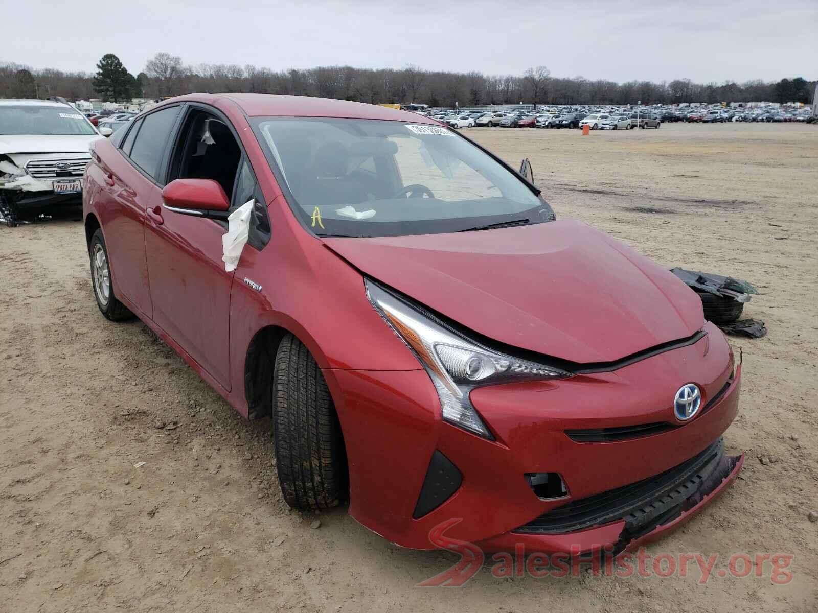 JTDKARFU1G3512699 2016 TOYOTA PRIUS