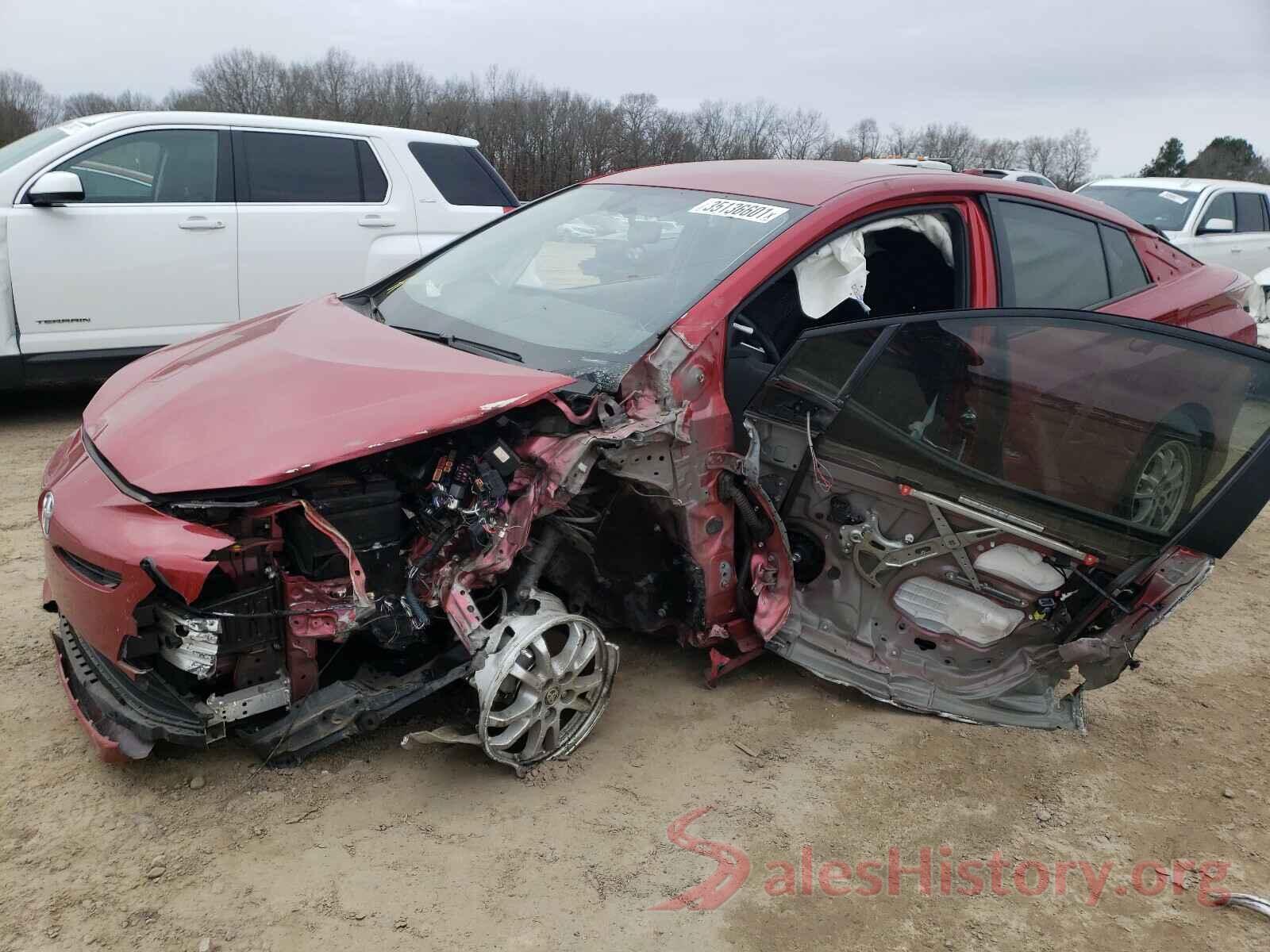 JTDKARFU1G3512699 2016 TOYOTA PRIUS