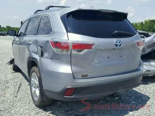 5TDDCRFH3GS017599 2016 TOYOTA HIGHLANDER