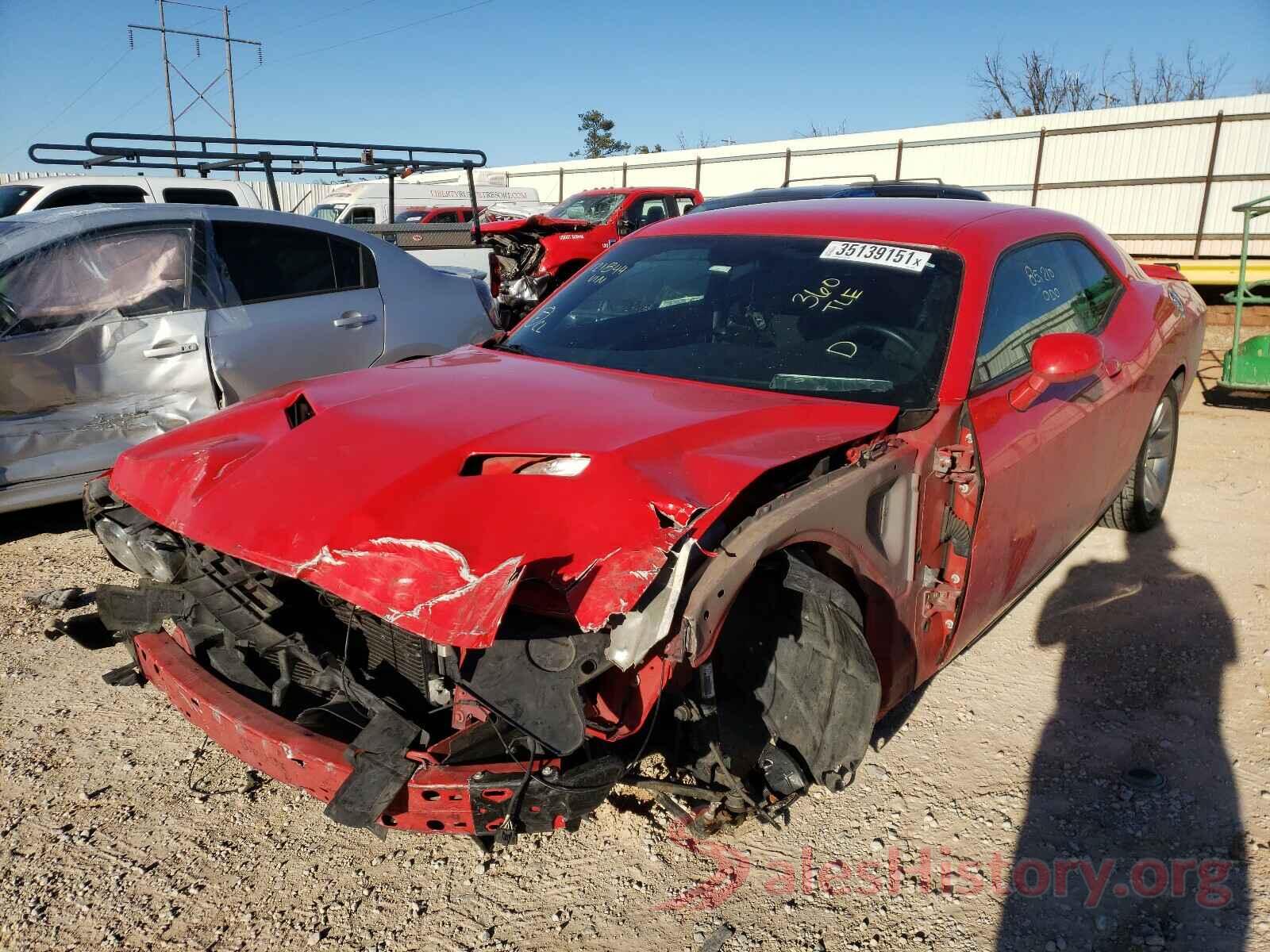 2C3CDZAG4JH121844 2018 DODGE CHALLENGER