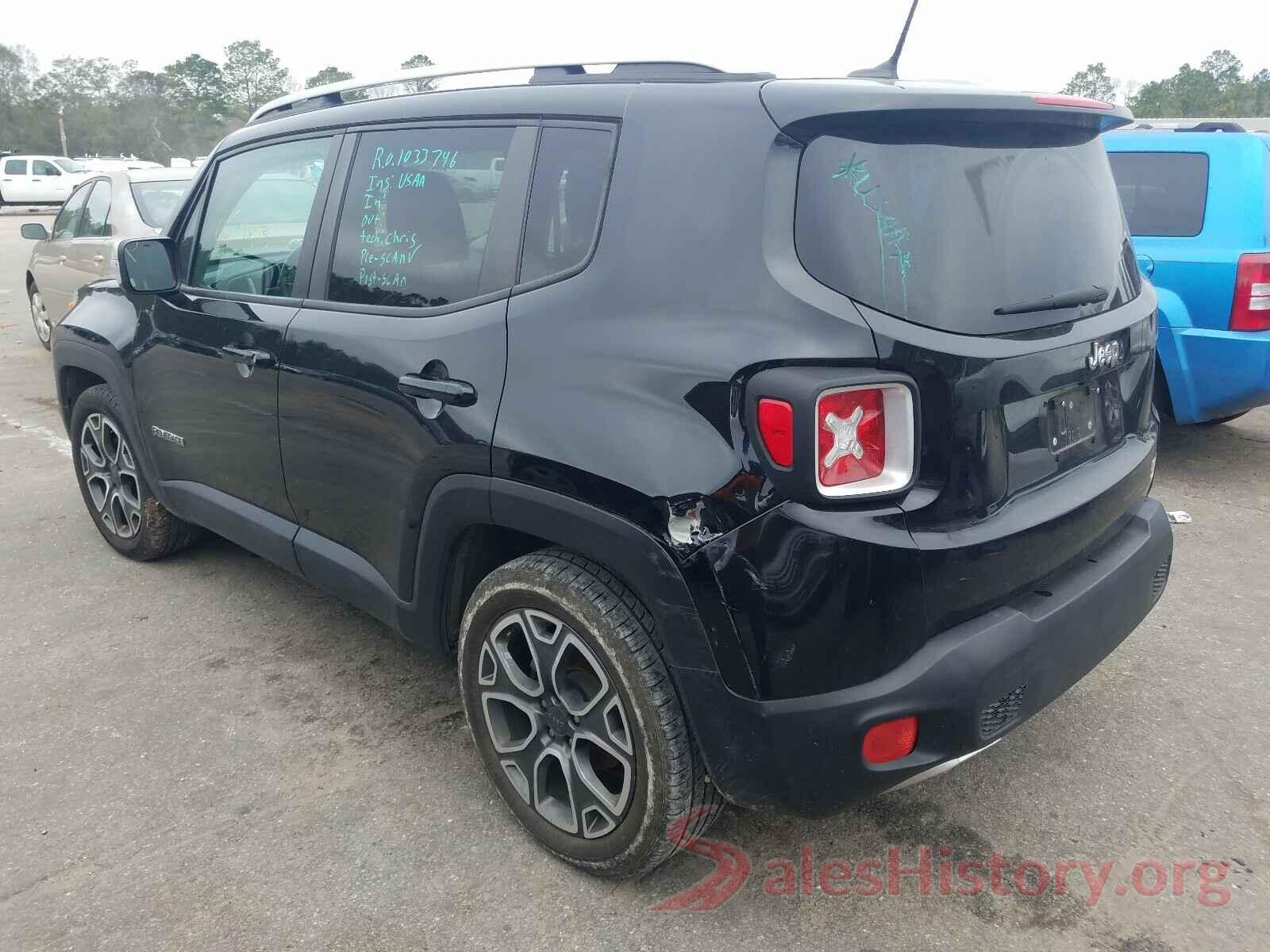 ZACCJADT6GPC93282 2016 JEEP RENEGADE