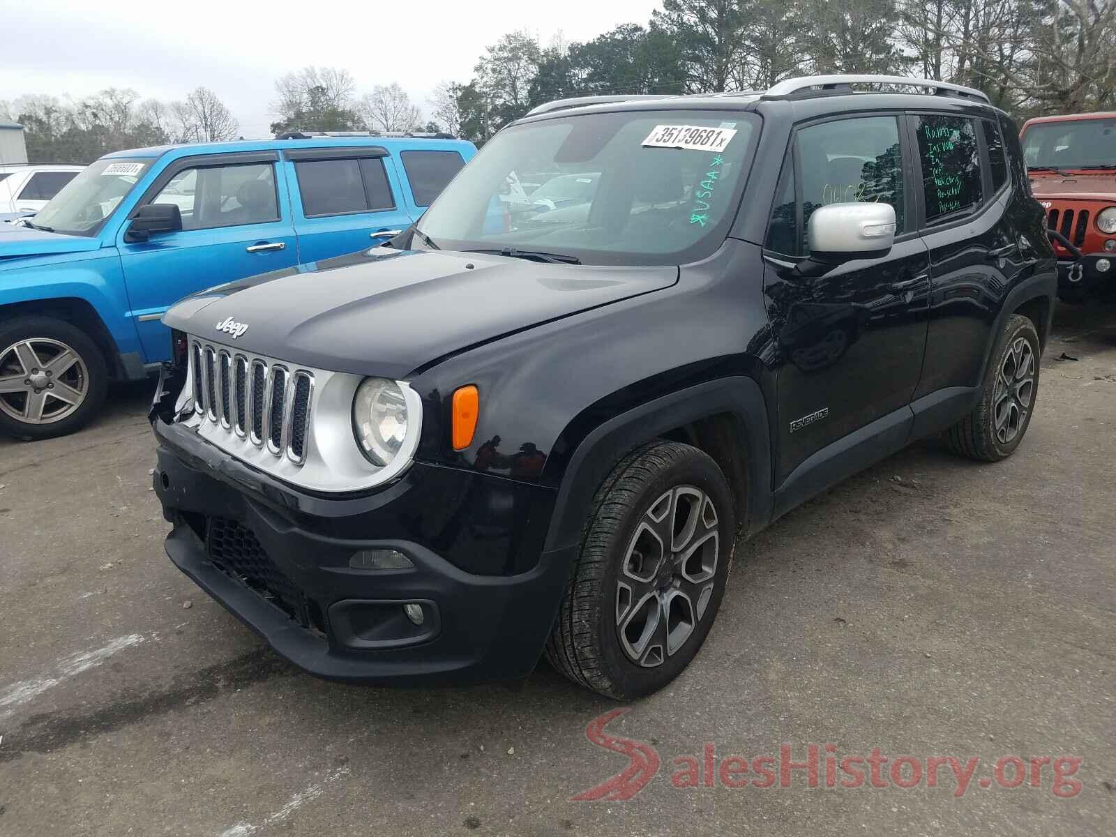 ZACCJADT6GPC93282 2016 JEEP RENEGADE