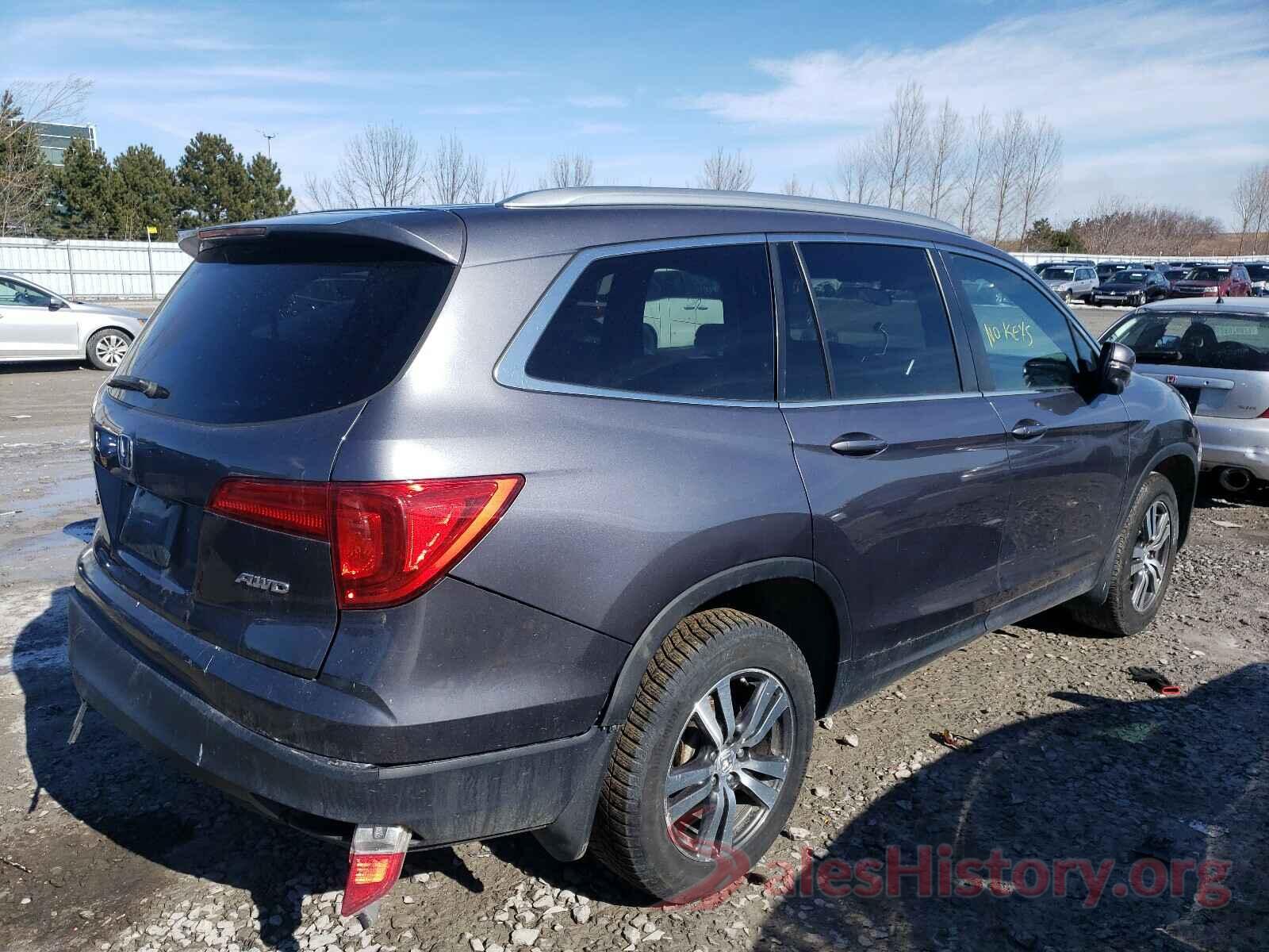 5FNYF6H34GB509166 2016 HONDA PILOT