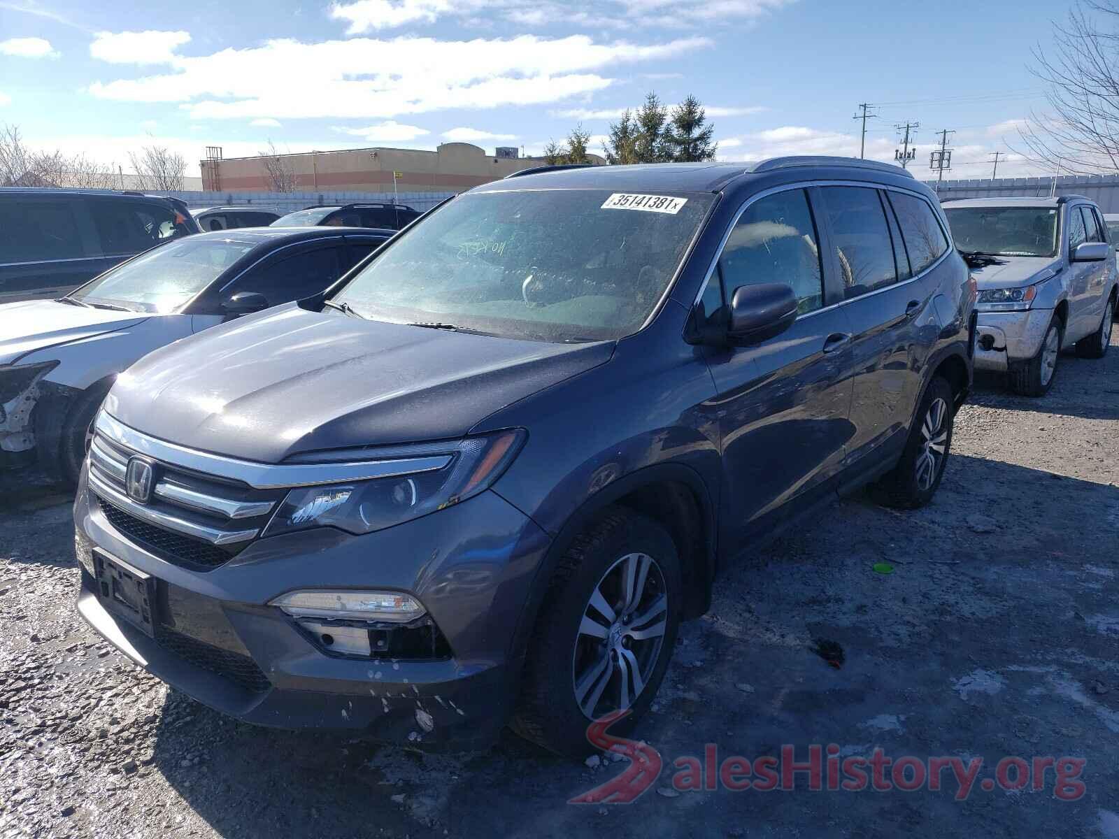 5FNYF6H34GB509166 2016 HONDA PILOT