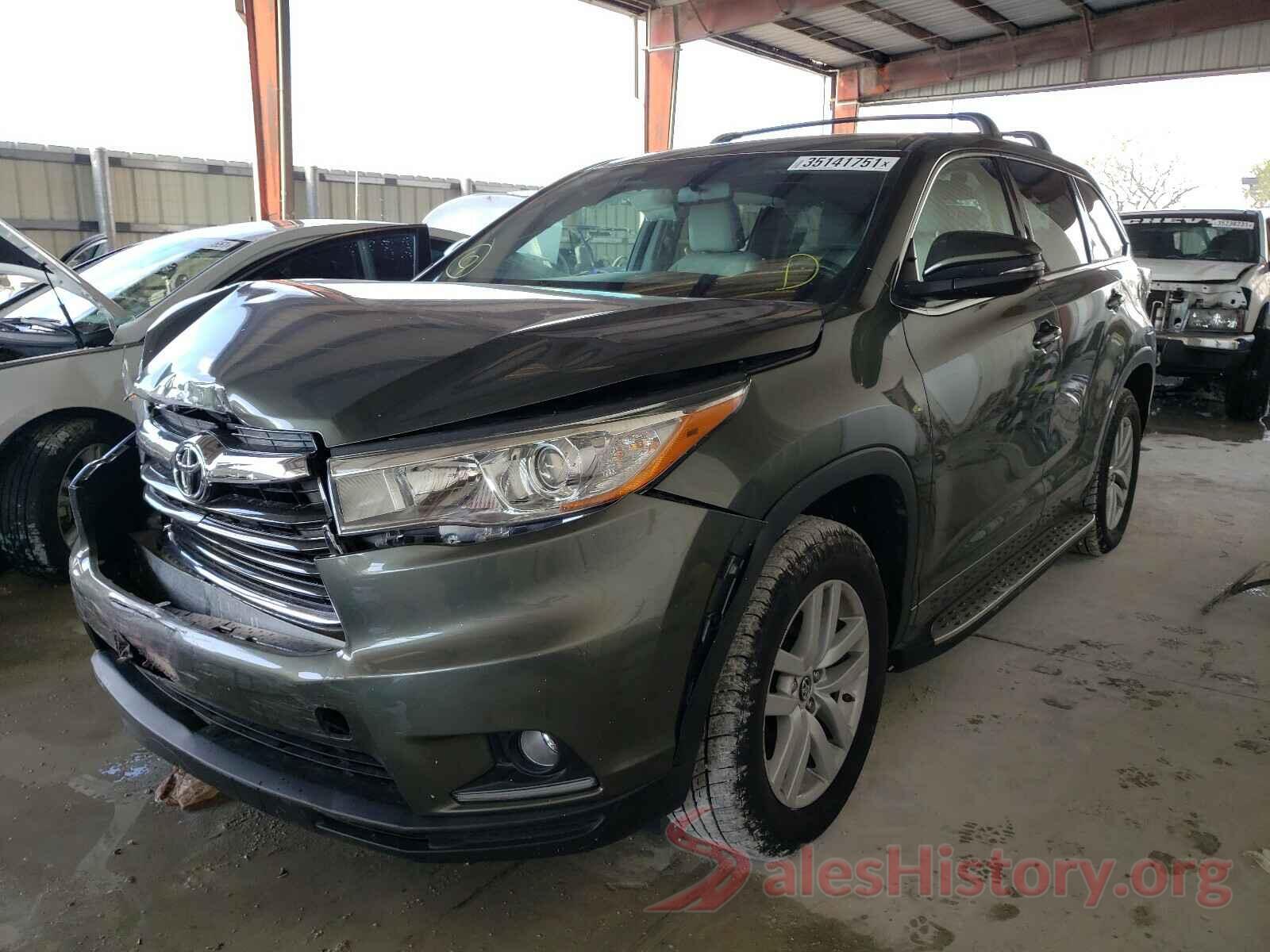 5TDZKRFH3GS183646 2016 TOYOTA HIGHLANDER