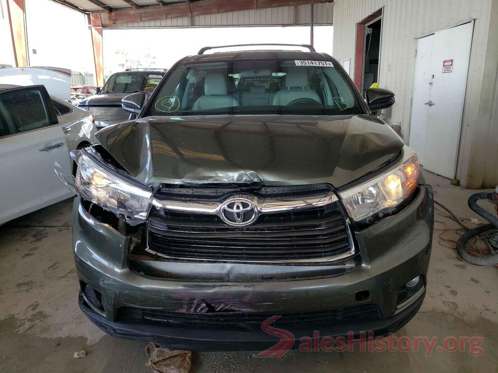 5TDZKRFH3GS183646 2016 TOYOTA HIGHLANDER