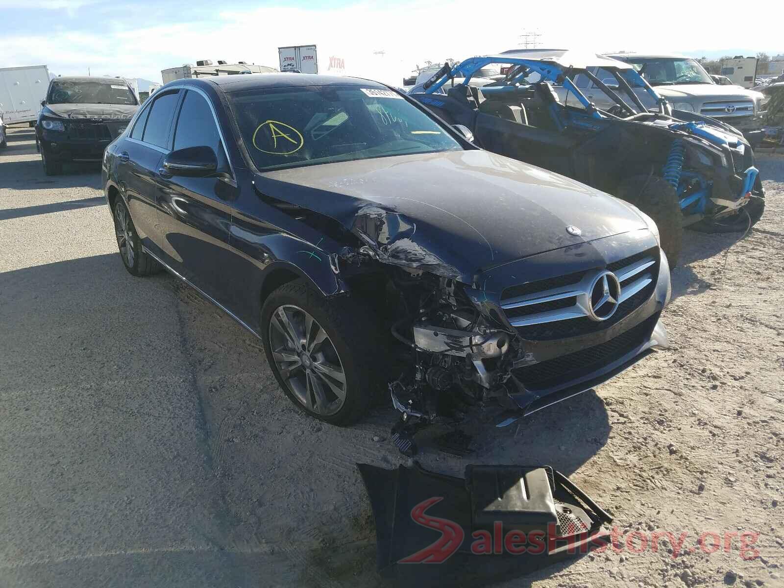 55SWF4KB5GU175076 2016 MERCEDES-BENZ C CLASS