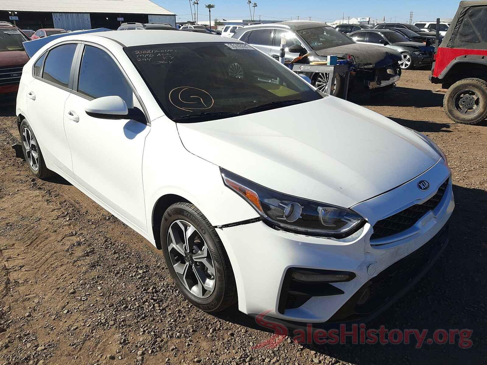 3KPF24AD2LE143864 2020 KIA FORTE