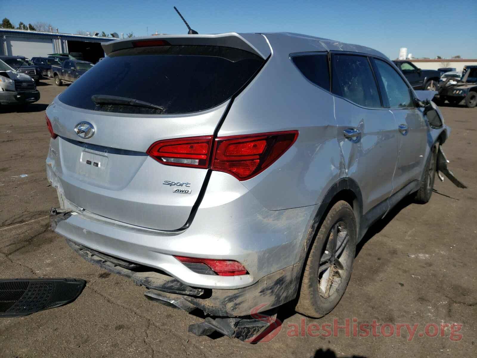 5XYZTDLB2JG552503 2018 HYUNDAI SANTA FE